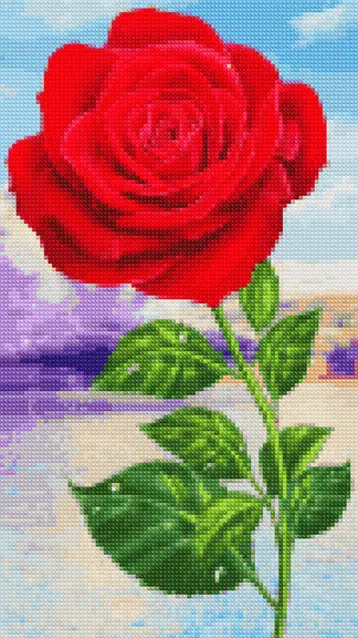Cross stitch pixel art game ภาพหน้าจอ 3