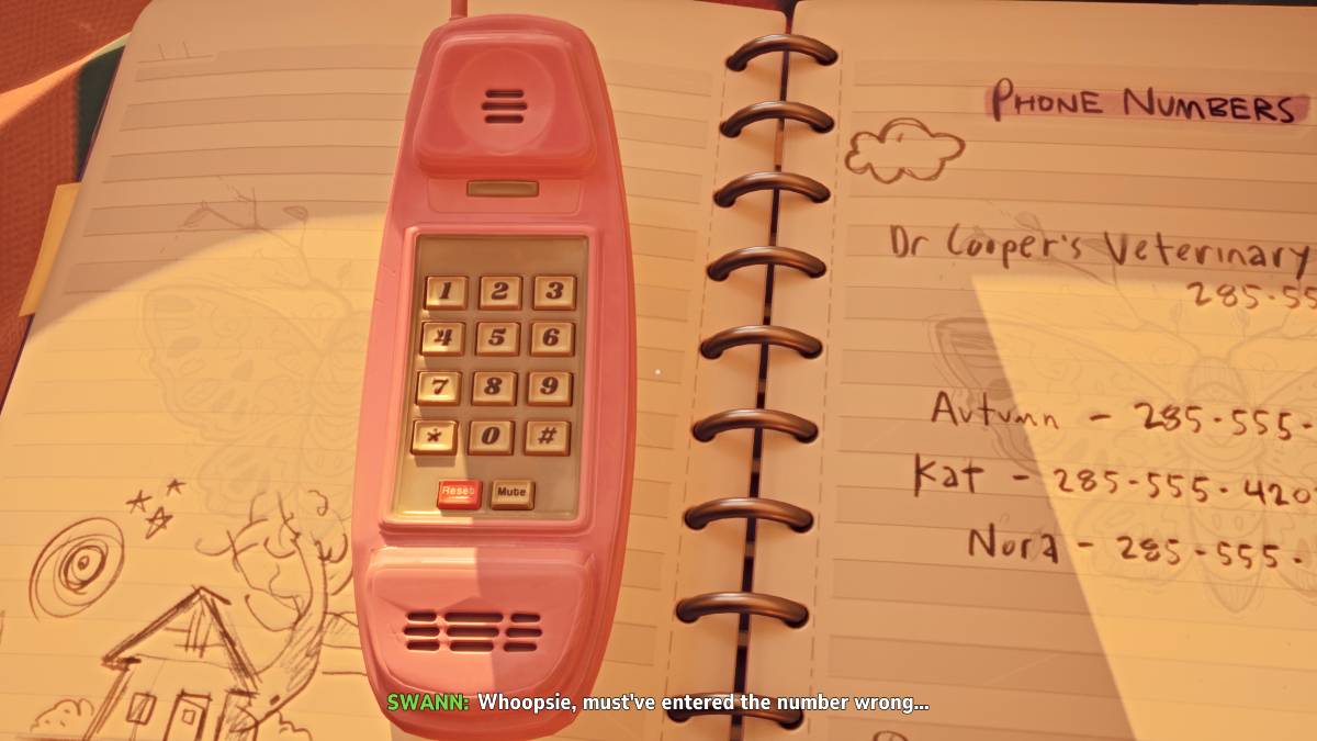 Telefon Telefon Swann dalam Rekod Hilang: Bloom & Rage