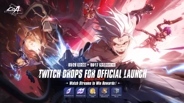 Sertai acara Twitch Drops untuk menuntut ganjaran percuma di Crystal of Atlan