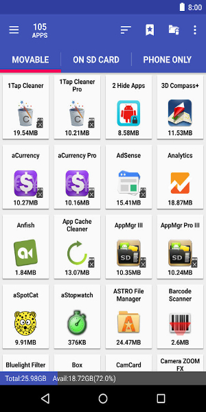 AppMgr Pro III MOD Captura de pantalla 3