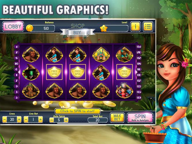 Wizard Of Wonderland Slots Schermafbeelding 2