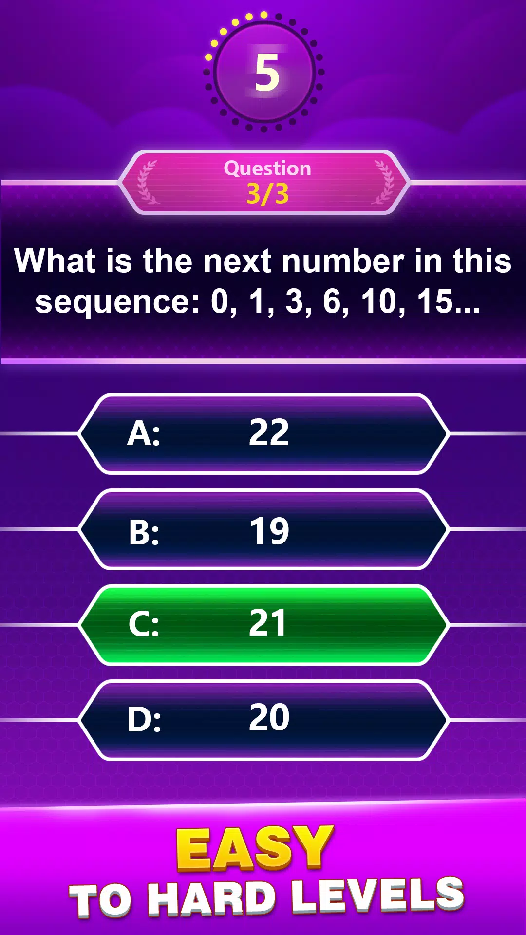 Math Trivia Capture d'écran 4