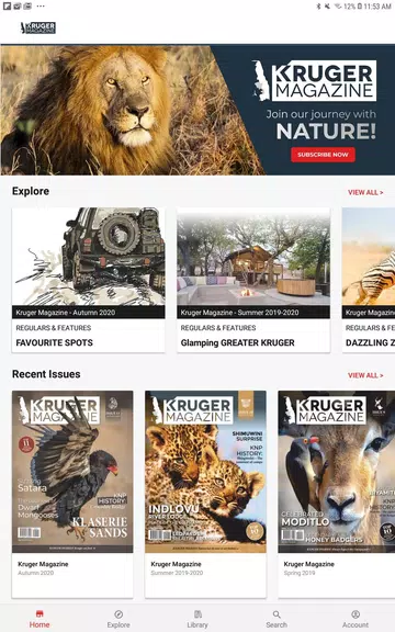 Kruger Magazine Screenshot 1
