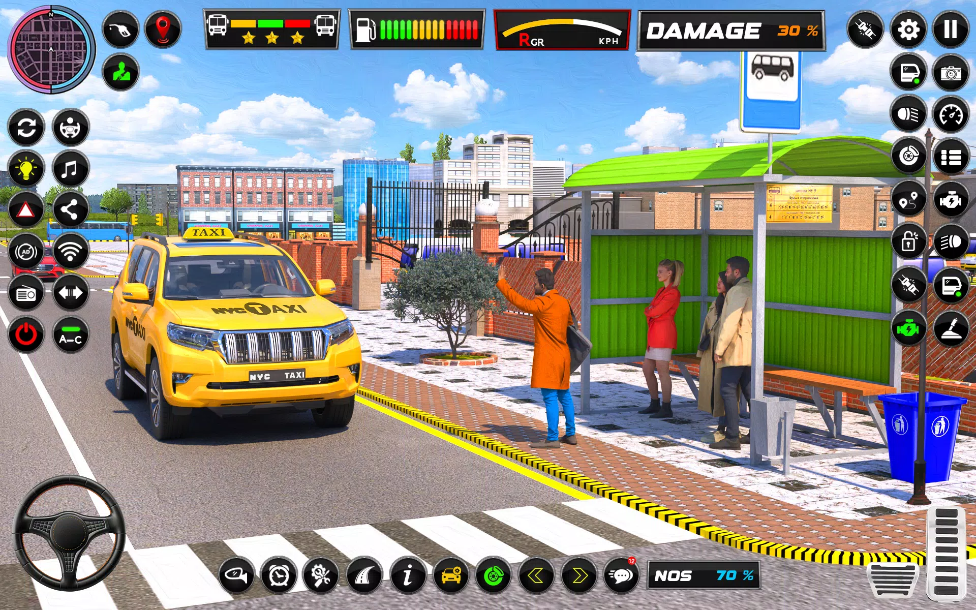 Taxi Simulator USA: City Drive應用截圖第2張