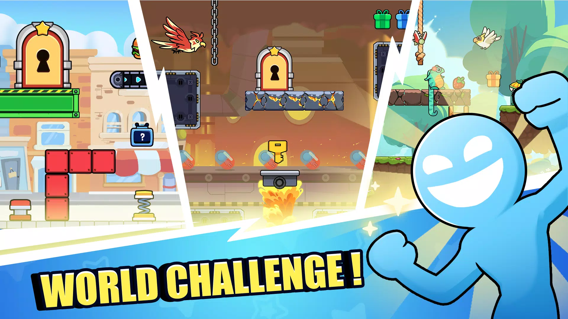 Stickman Puzzle Adventure Tangkapan skrin 1