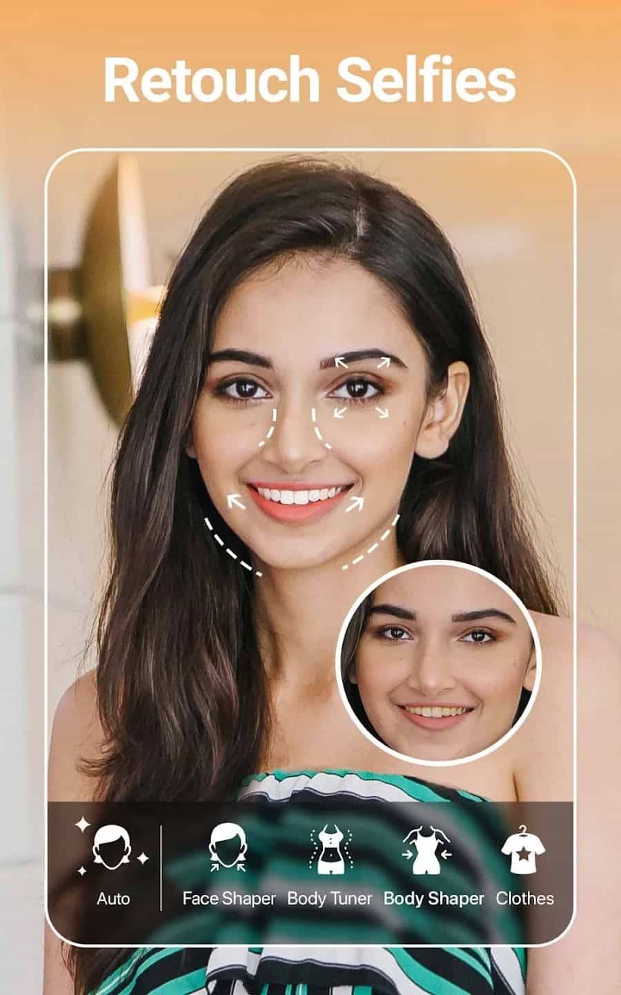 YouCam Perfect Editor de Fotos Captura de tela 3