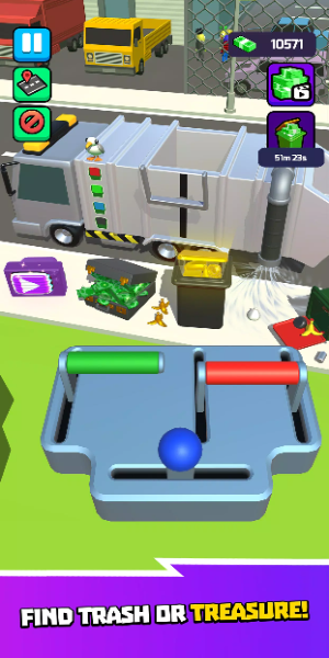 Garbage Truck 3D Schermafbeelding 3