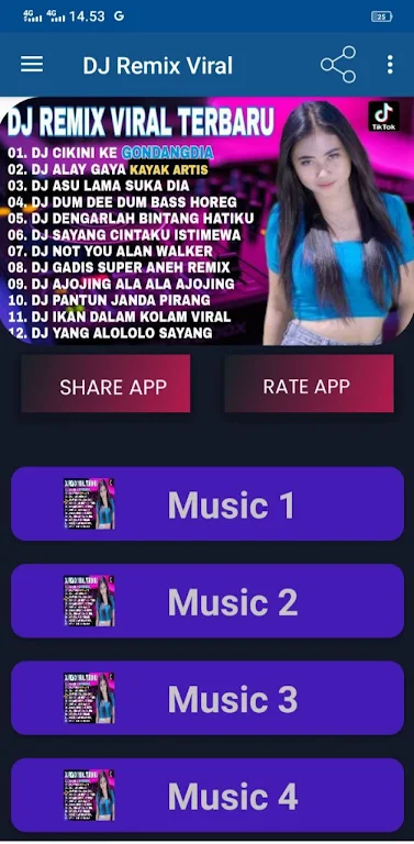 Lagu DJ Lengkap Offline 2024 Capture d'écran 2