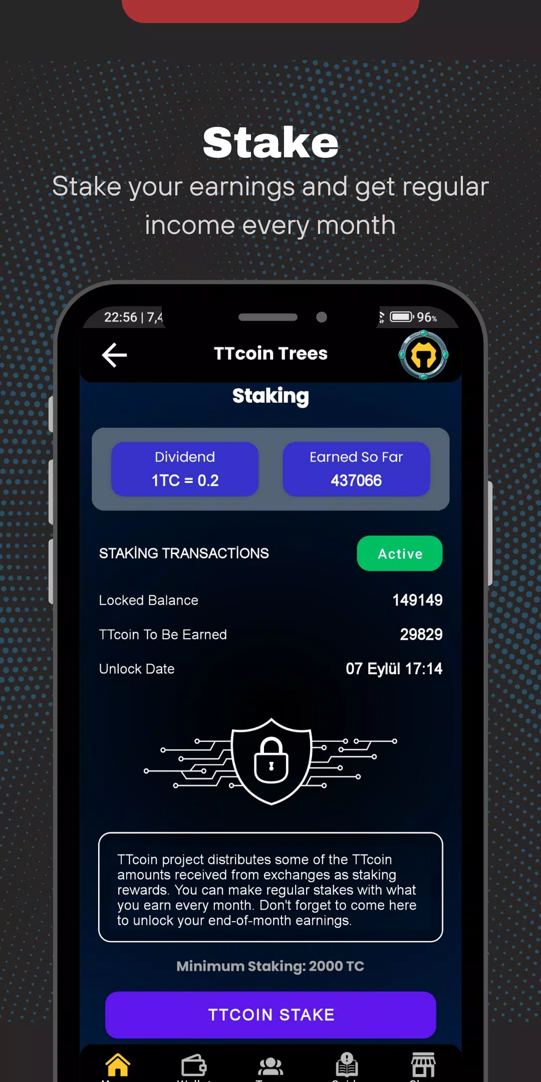 TTcoin Trees Captura de pantalla 3