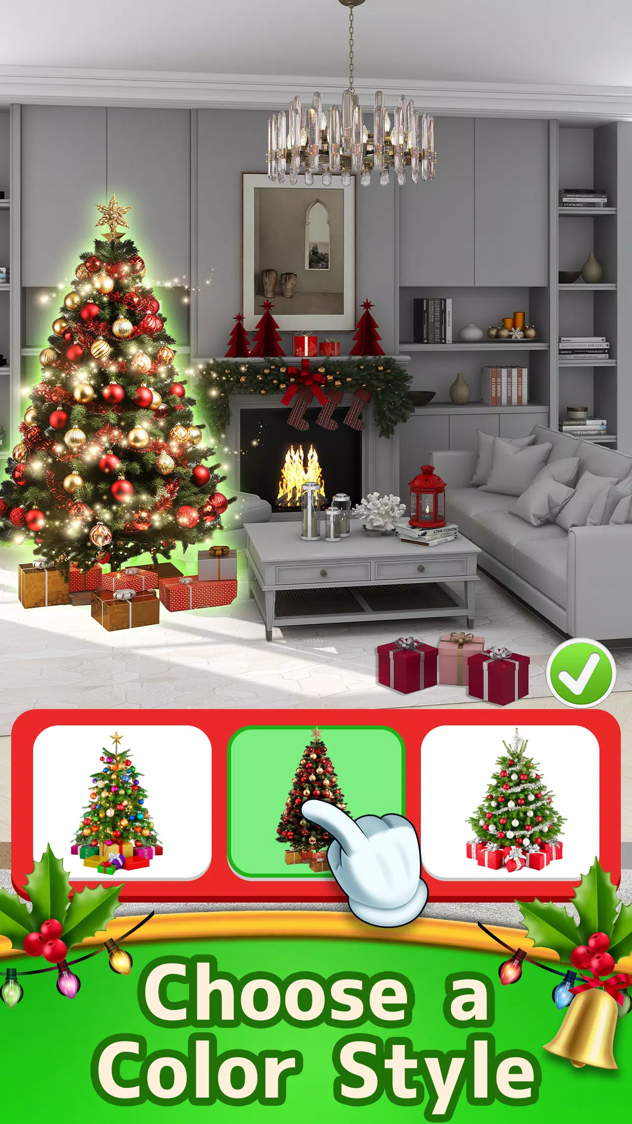 Christmas Match: Home Design Capture d'écran 1