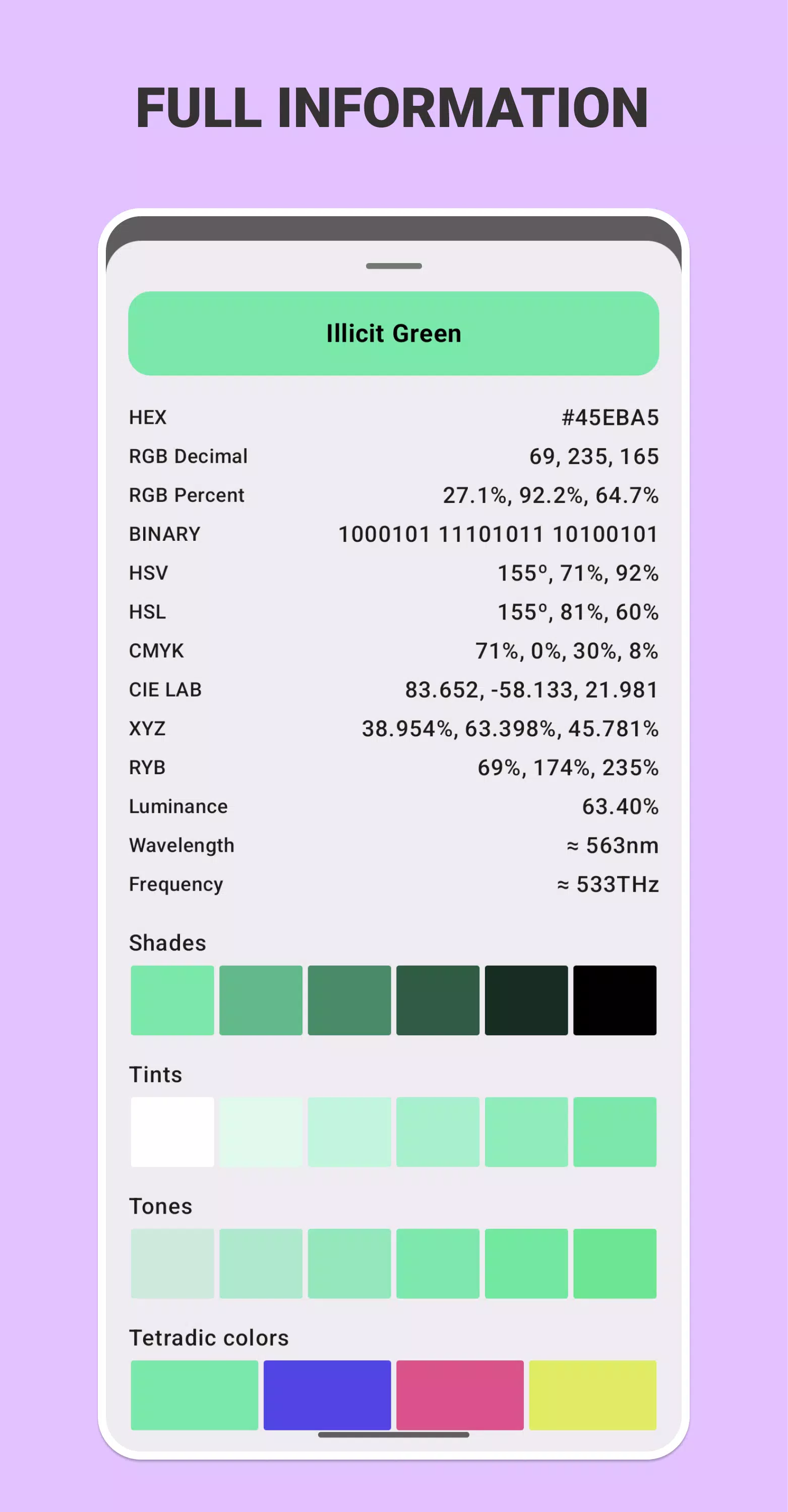 Color picker Zrzut ekranu 3