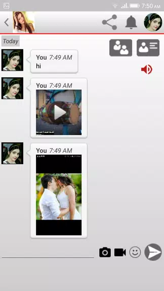 FREE VIDEO CHAT - LIVE VIDEO AND TEXT CHAT ภาพหน้าจอ 3