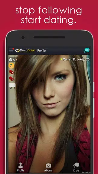 Free Dating App & Flirt Chat - MatchOcean Скриншот 1