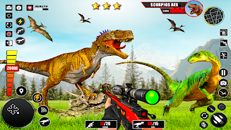 Schermata Animal Hunter:Dino Shooting 1