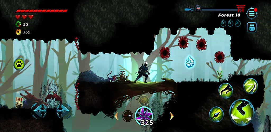 Ninja War: Shadow Adventures Capture d'écran 1
