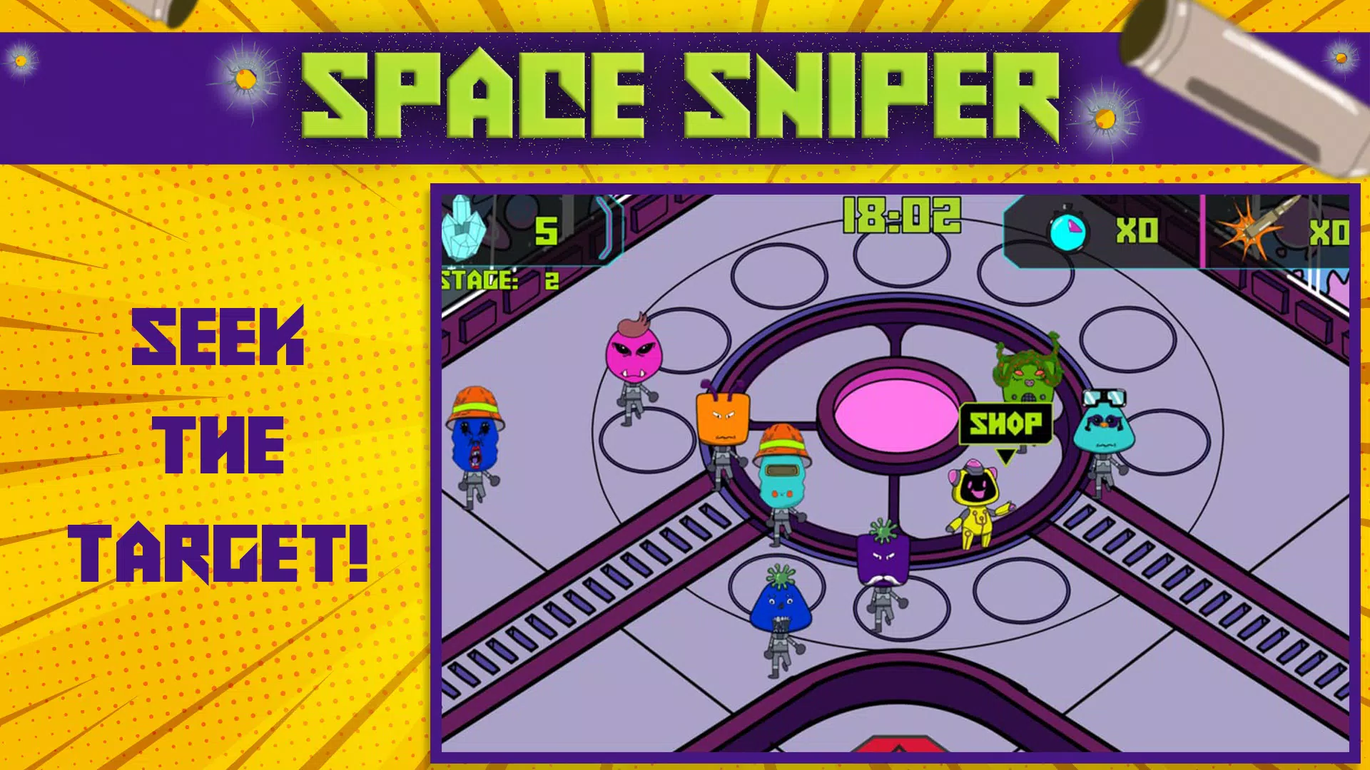 Space Sniper Capture d'écran 1