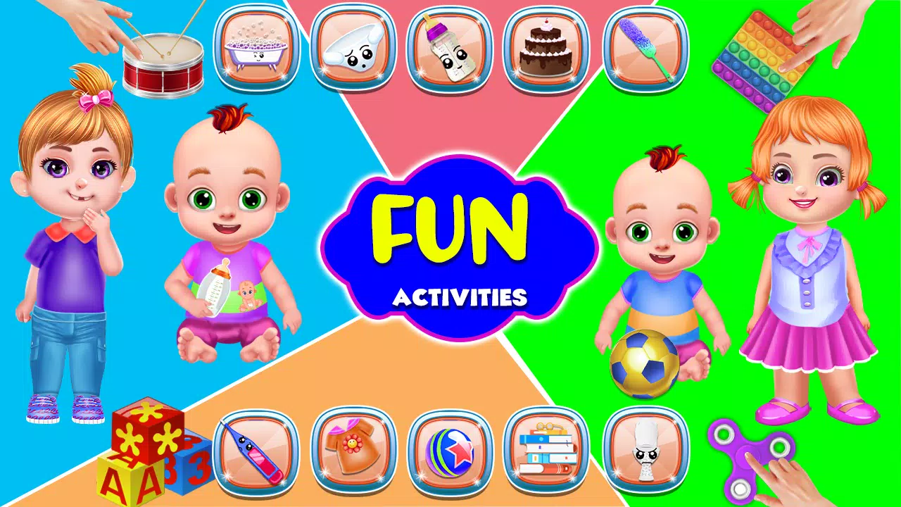 Schermata Babysitter Triplets Chic Care 2