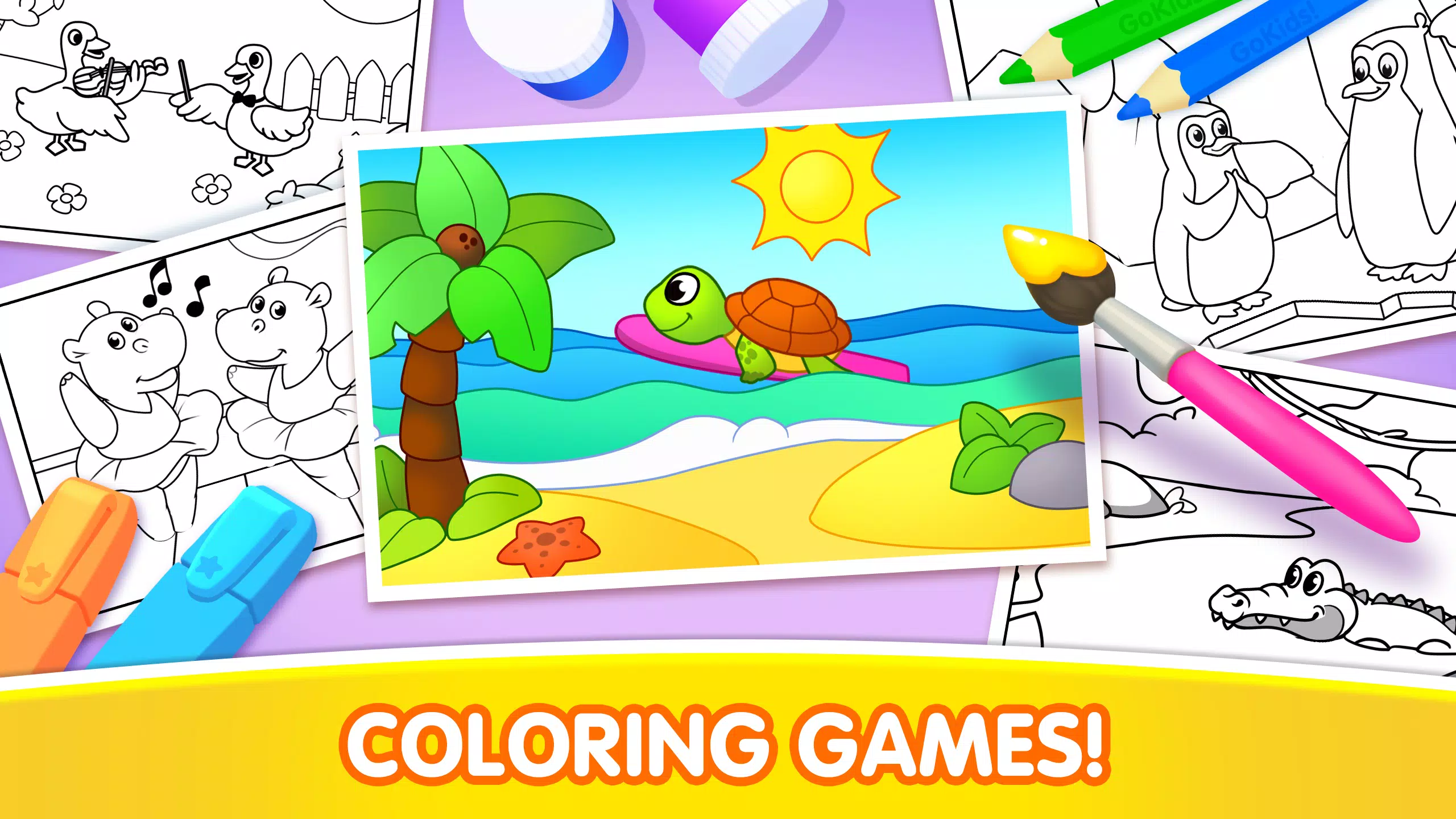 Education tablet game for kids Screenshot 2