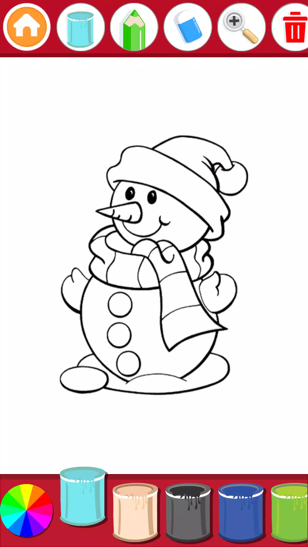 Christmas Coloring Book Screenshot 2