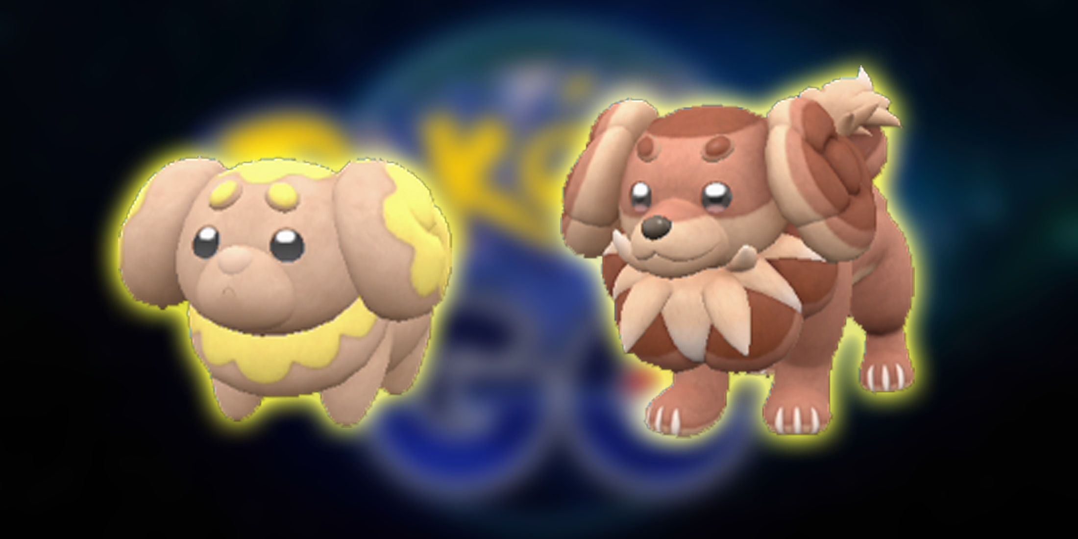 Makintab na fidough at dachsbun sa Pokemon go
