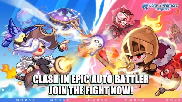 Color x Warriors: Merge War ist ein lebendiger strategischer Auto-Battler – jetzt erhältlich