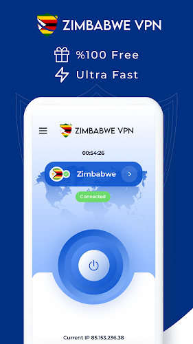 VPN Zimbabwe - Get Zimbabwe IP Captura de tela 3