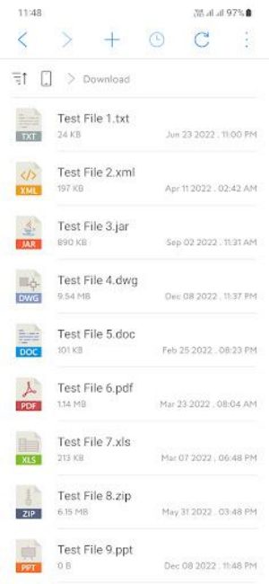 SD Card Manager For Android Ekran Görüntüsü 2