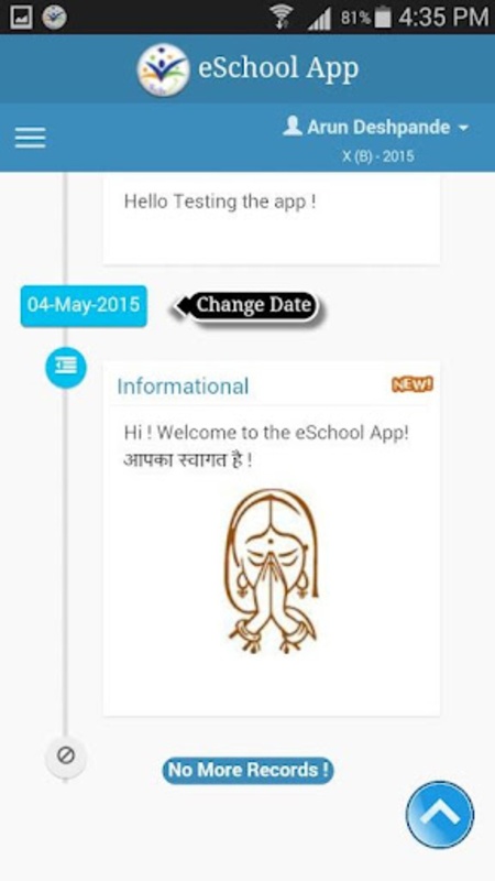 eSchoolapp स्क्रीनशॉट 2