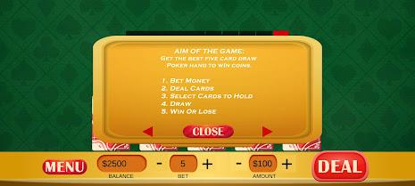 Jacks or Better - Video Poker Screenshot 4