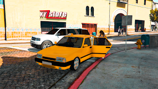 Taxi Driving Simulator Game 3D Schermafbeelding 2