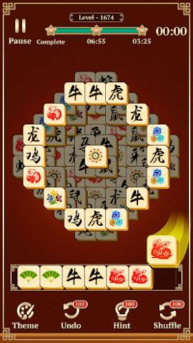 Mahjong Classic: 3 Tiles Captura de tela 4