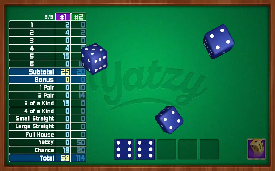 Yatzy Dice Game应用截图第3张