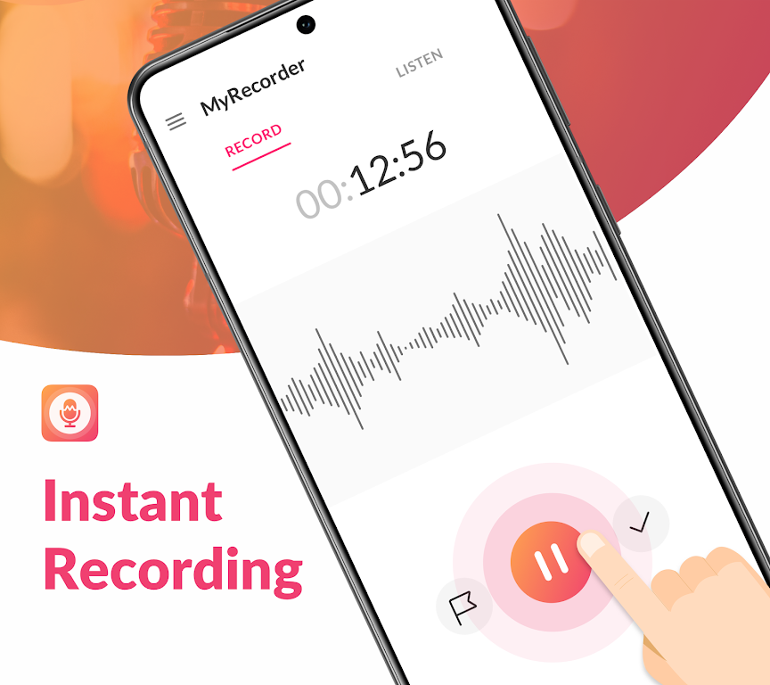 Voice Recorder & Voice Memos Mod Capture d'écran 1