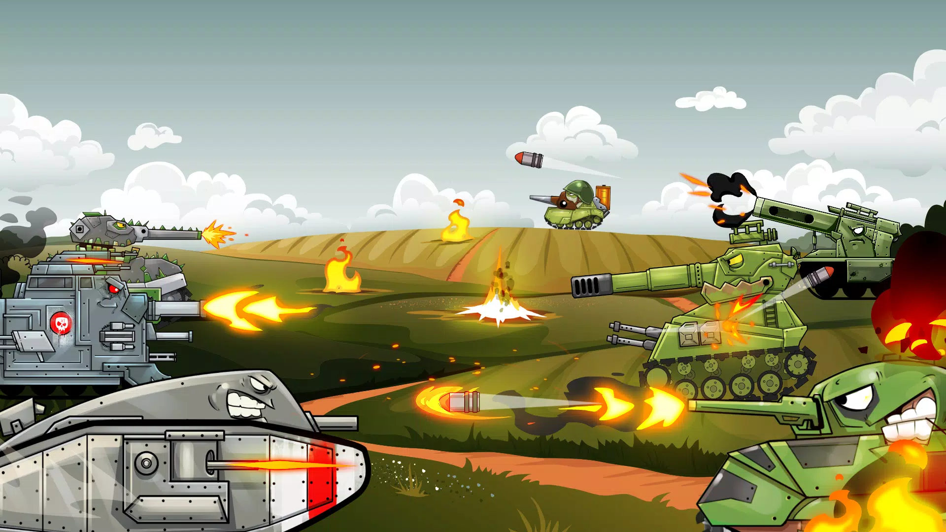 Merge Master Tanks: Tank wars Tangkapan skrin 2