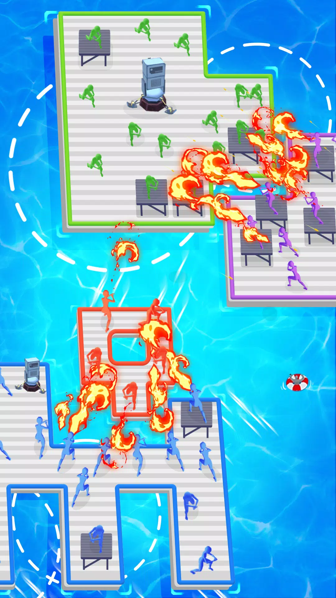 Raft Defense: Crazy Sea Battle应用截图第4张