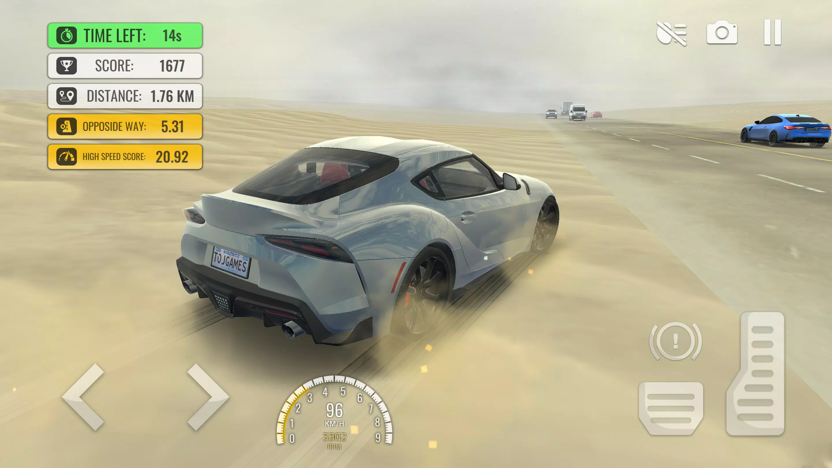 Traffic Racer Pro Captura de tela 4