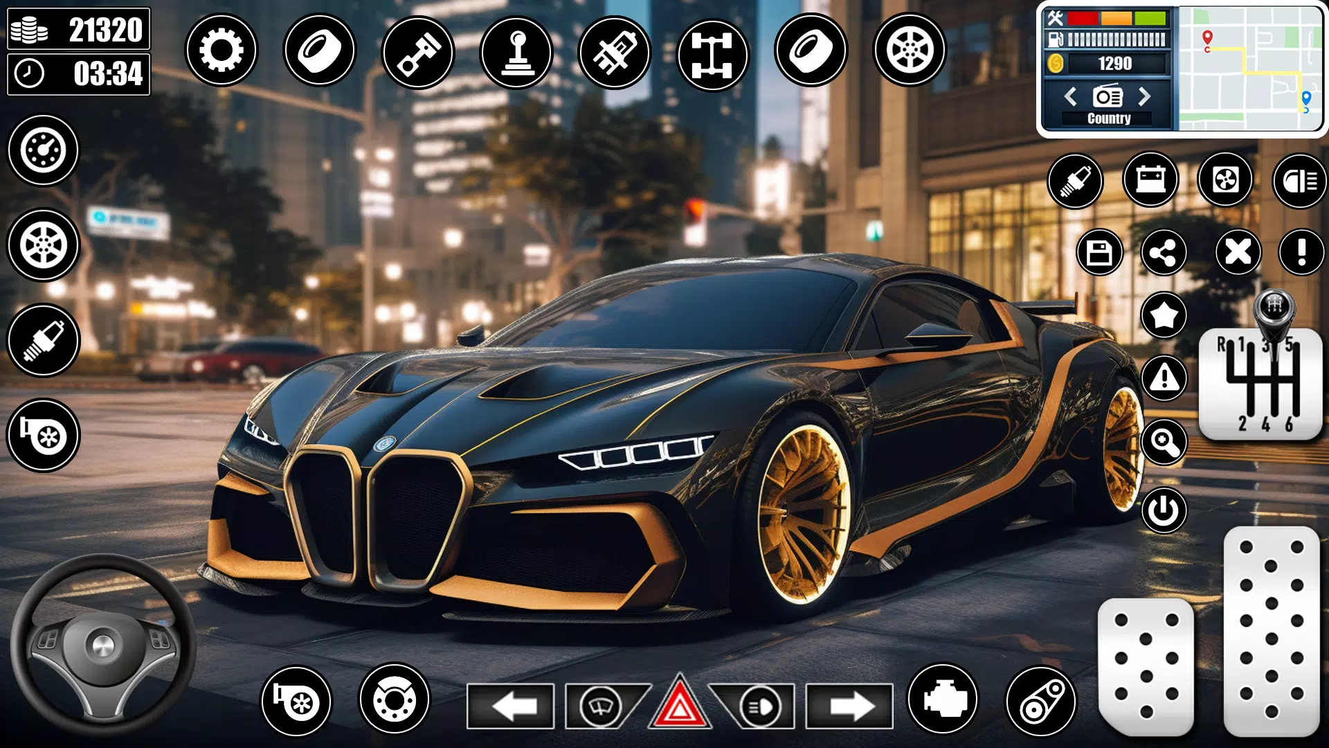 Real Car Driving School Games Скриншот 4