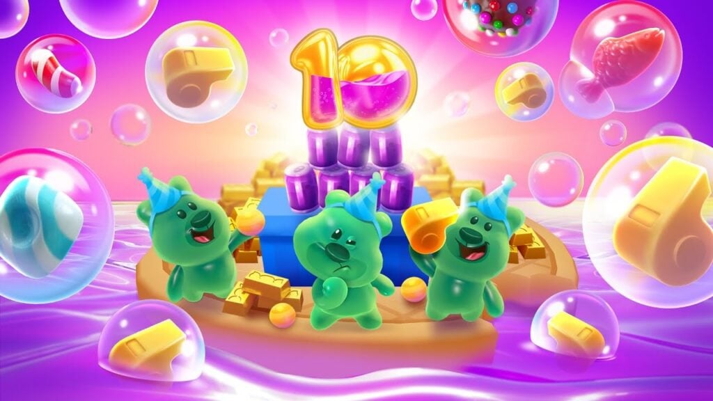 Candy Crush Soda Saga ฉลองครบรอบ 10 ปีพร้อมรางวัลรายวัน