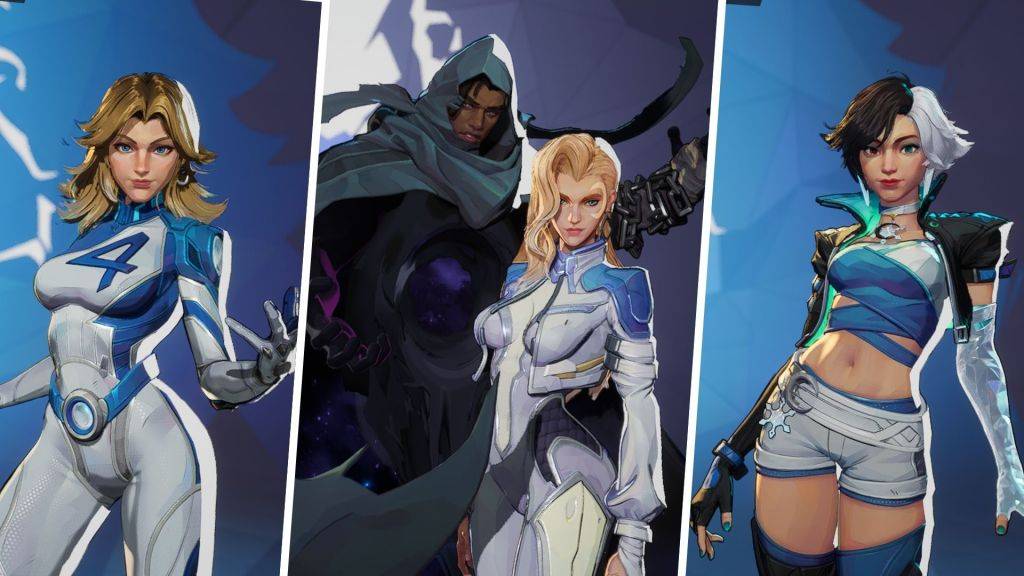 Marvel rivalise sur la femme invisible, la manteau et le poignard et le collage de l'image de neige Luna