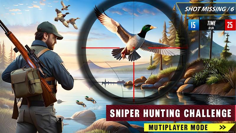 Duck Hunting 3d: Birds Shooter Zrzut ekranu 2