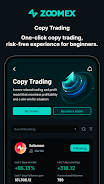ZOOMEX - Trade&Invest Bitcoin ဖန်သားပြင်ဓာတ်ပုံ 4