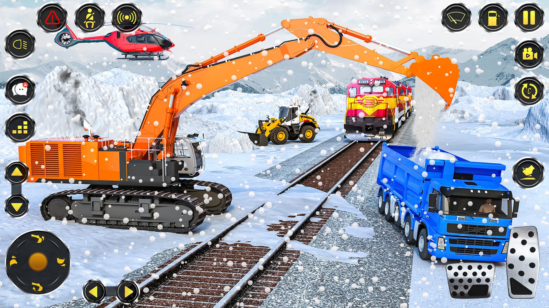 City Construction JCB Game 3D Zrzut ekranu 2