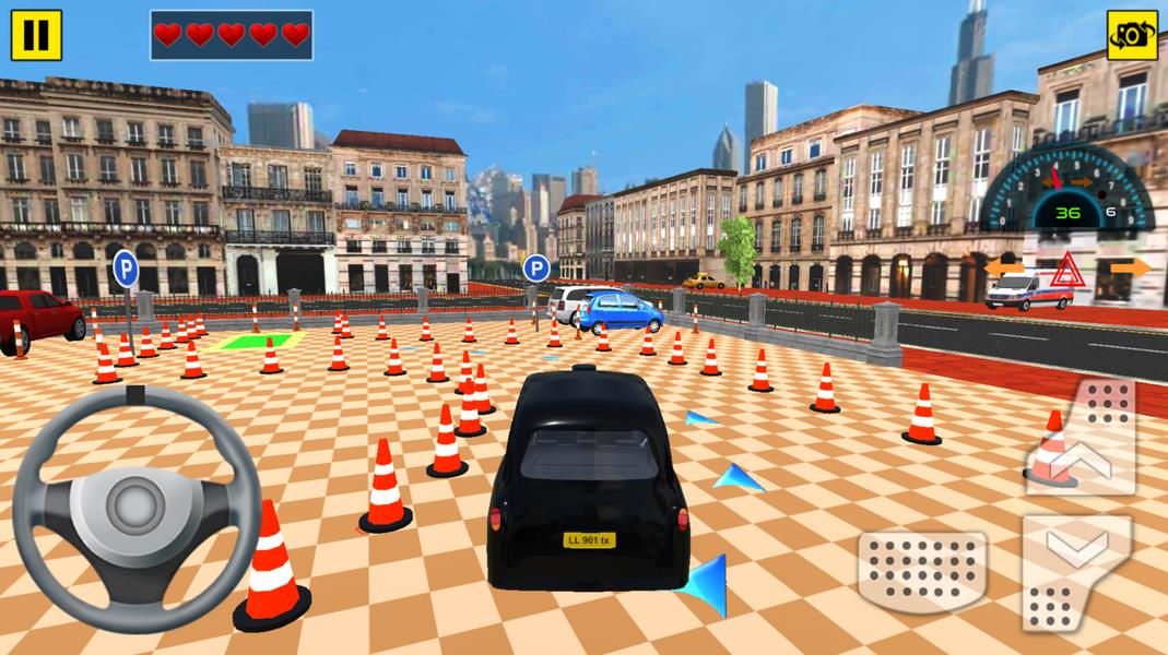 City Taxi Driving Sim 2020 Скриншот 1