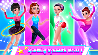 Dreamy Gymnastic & Dance Game Captura de tela 2