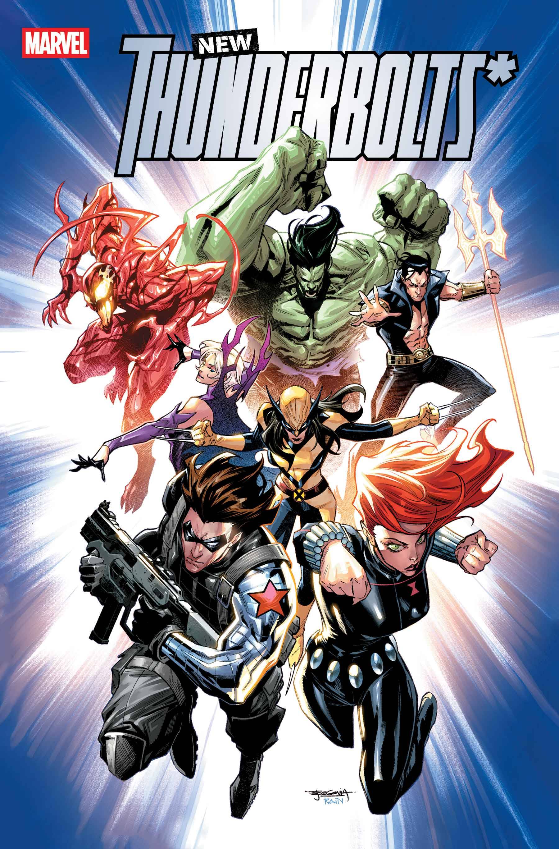 New Thunderbolts* #1 Cover Art di Stephen Segovia