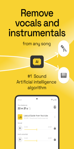 LALAL.AI: AI Vocal Remover Zrzut ekranu 2