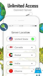 VPN Secure Touch Master स्क्रीनशॉट 3