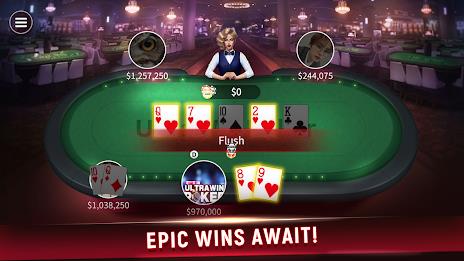 UltraWin Poker - Texas Holdem ဖန်သားပြင်ဓာတ်ပုံ 2