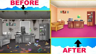 School Cleanup - Cleaning Game स्क्रीनशॉट 2