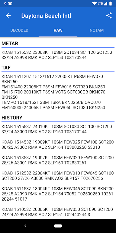 Avia Weather – METAR & TAF Mod应用截图第3张